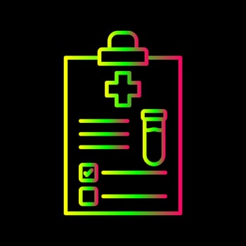 Medical Report Vector Icon
