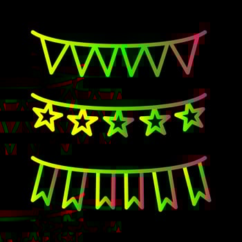 Garlands Vector Icon