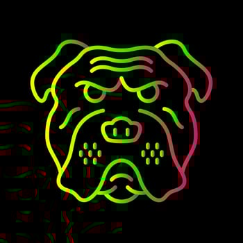 Bulldog Vector Icon