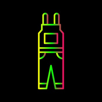 Jumpsuit Vector Icon
