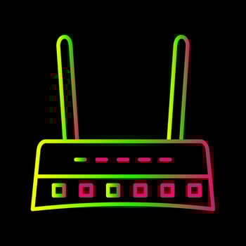 Router Vector Icon