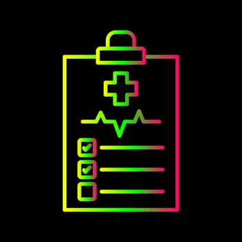 Medical History Vector Icon