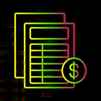 Invoice Vector Icon
