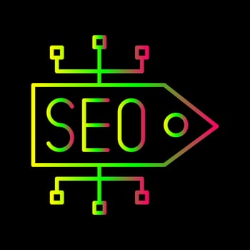 SEO Tag Vector Icon