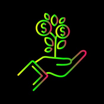 Growth Vector Icon