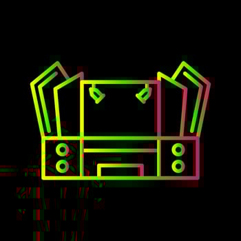 Stage Vector Icon