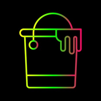 Paint Bucket Vector Icon