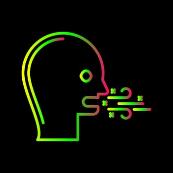 Bad Breath Vector Icon