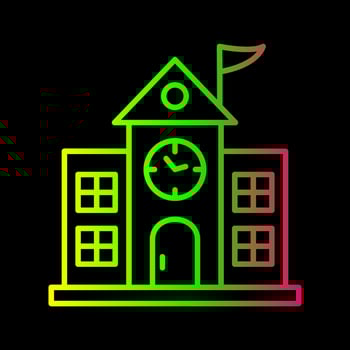 University Campus Vector Icon
