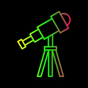 Telescope Vector Icon