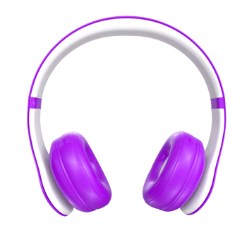 headphones isolated on transparent background png
