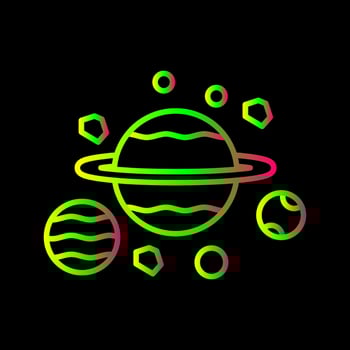 Planets Vector Icon
