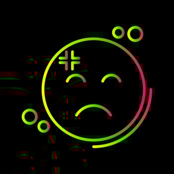 Dissapointment Vector Icon