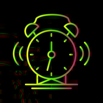 Alarm Clock Vector Icon