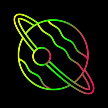 Planet Vector Icon