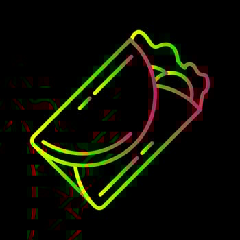 Kebab Vector Icon