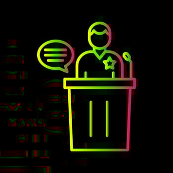 Debate Vector Icon