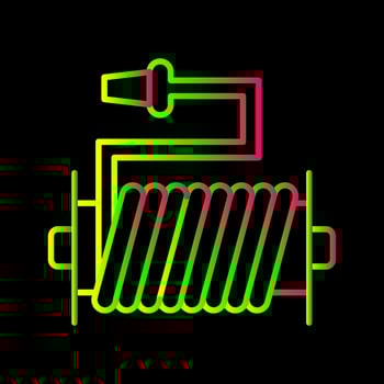Water Hose Vector Icon
