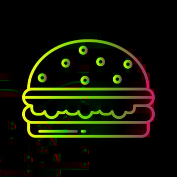 Burger Vector Icon