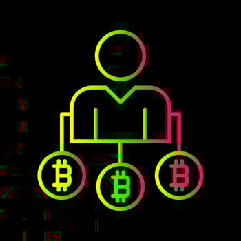 User Down Vector Icon