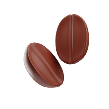 coffee object coffee bean illustration 3d png