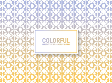 Colorful abstract geometric pattern design vector