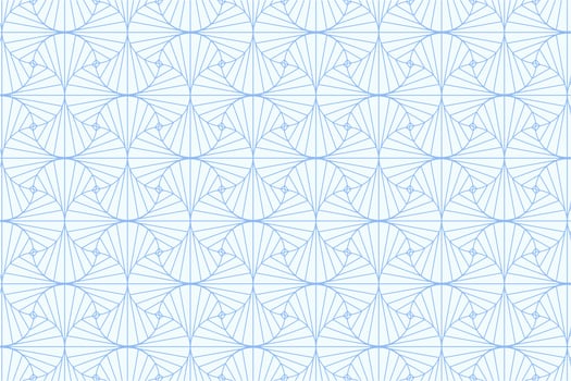 abstract ornament blue seamless pattern geometric template background decoration wallpaper design vector