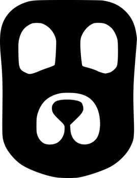 vector illustration of dog cartoon
