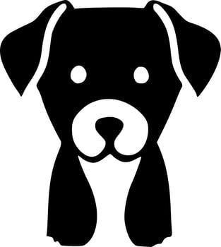 vector illustration of dog cartoon