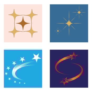 Star Logo illustration vector and symbol design