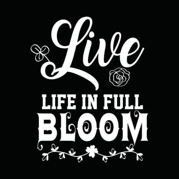 Spring T-shirt Design vector