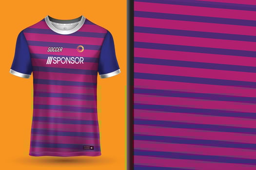 soccer jersey template sport t shirt design vector