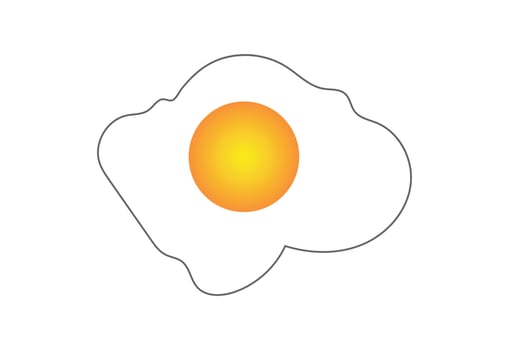 Fresh Egg Logo design, Vector design concept