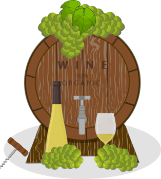 Various sweet tasty natural wine png