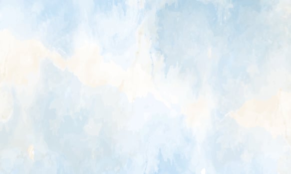 Blue abstract watercolor background. Texture paper. Vector Illustration.