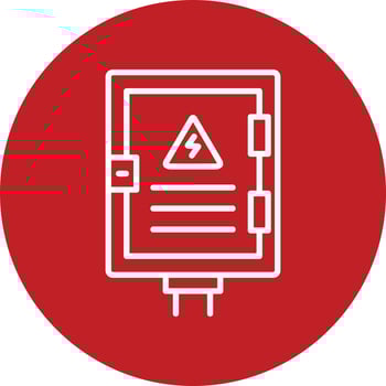 Electrical Panel Vector Icon