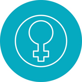Female Symbol Vector Icon