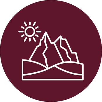 Desert Vector Icon