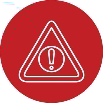 Warning Vector Icon