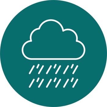 Rain Vector Icon