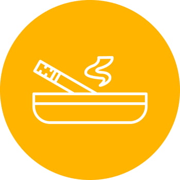 Ashtray Vector Icon