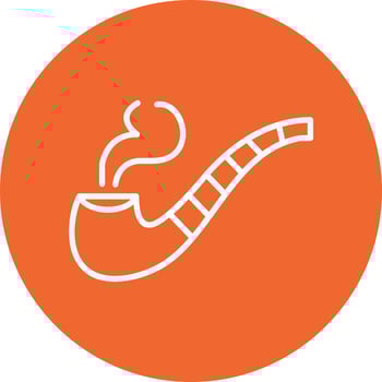 Smoking Pipe Vector Icon