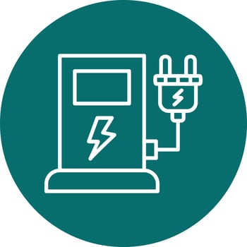 Charging Station Vector Icon