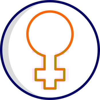Female Symbol Vector Icon