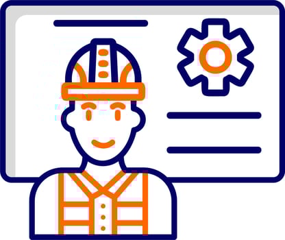 Presentation vector icon