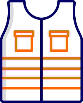 Safety Jacket Vector Icon