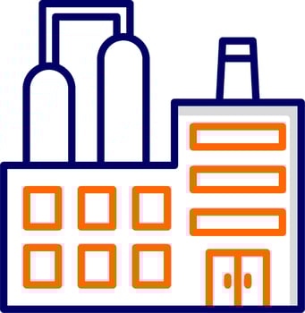 Factory Vector Icon