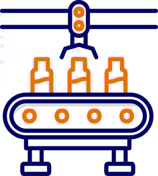 Water Factory Vector Icon
