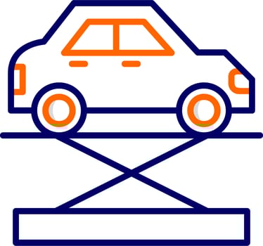 Car Jack Vector Icon