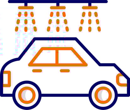 Car Wash Vector Icon